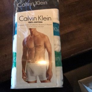 Calvin Klein Cotton Boxer Briefs (3 Pack)
